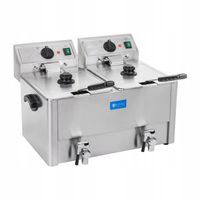 Frytownica 2x13L termostat E.G.O. ROYAL CATERING RCEF 13D-EGO 10010153