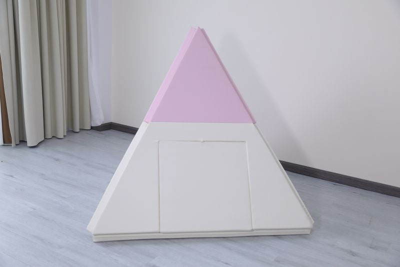 namiot tipi 3w1 - biało-różowy zdjęcie 8