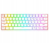 Klawiatura mechaniczna Redragon Draconic PRO K530 Brown Switch Biała