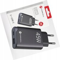 Szybka ładowarka GAN 45W 2 porty kostka do Motorola Moto G72