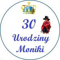 Opłatek na tort Urodziny 18 30 40 50 Tekst Gratis