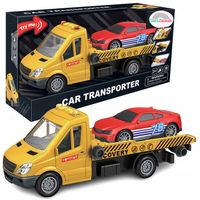 AUTO POMOC DROGOWA SAMOCHÓD LAWETA HOLOWNIK GUMOWE KOŁA DŹWIĘK ŚWIATŁA ZAB