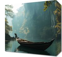 Obraz 30x30cm Samotność na Tafli