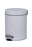Kosz Na Śmieci 5L Odpady Pojemnik Z Pedałem Stal
