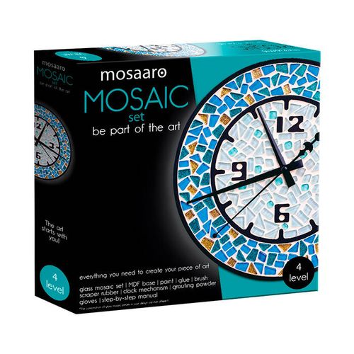 Zestaw Kreatywny Mozaika Okrągły Zegar Roter Kafer Dla Dzieci Ma4001 na Arena.pl