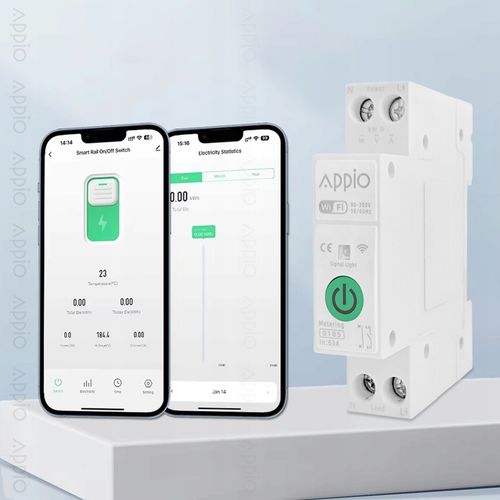 LICZNIK PRĄDU NA SZYNĘ DIN PRZEKAŹNIK POMIAR PODLICZNIK WiFi TUYA na Arena.pl