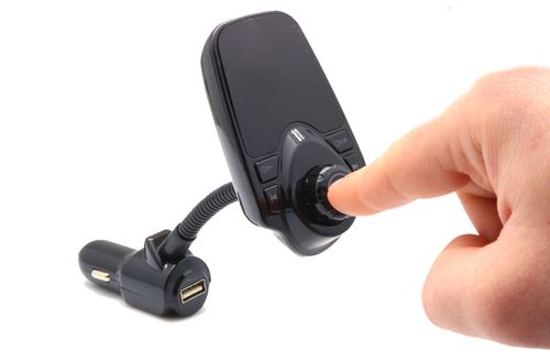 Transmiter Bluetooth FM Ładowarka 1xUSB 2.1A MP3 SD LCD na Arena.pl