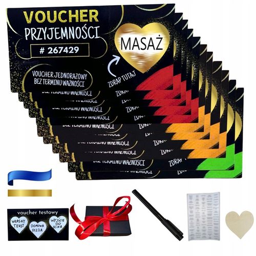 ZDRAPKI MIŁOŚCI DLA PAR Prezent Kupon URODZINY ROCZNICA dla Niej, dla na Arena.pl