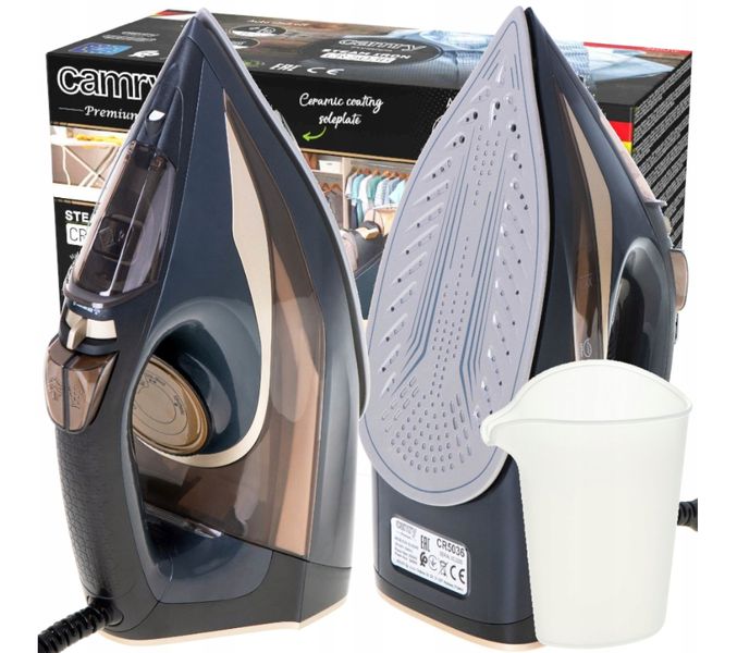 Żelazko Parowe 3400W Strażak Anti-Calc Anti-Drip zdjęcie 1