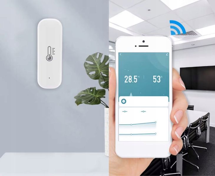 Czujnik Temperatury Wilgotności AAA ZigBee TUYA Smart Life ZigBee2MQTT zdjęcie 4