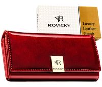 portfel damski skórzany rh-24a-1-sh-r-5203 red