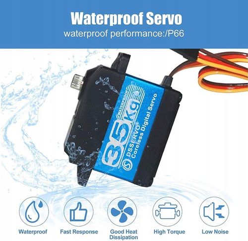 35KG DS3235 serwo Arm 25T RC Robot (180 °) na Arena.pl