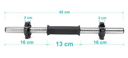 gryf krótki 45cm / 25mm gwintowany na Arena.pl