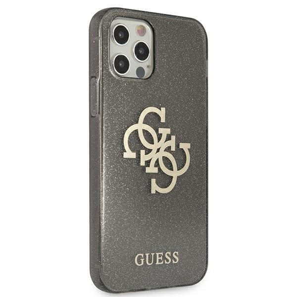 Etui Guess do iPhone 12 Pro Max, Czarny zdjęcie 4