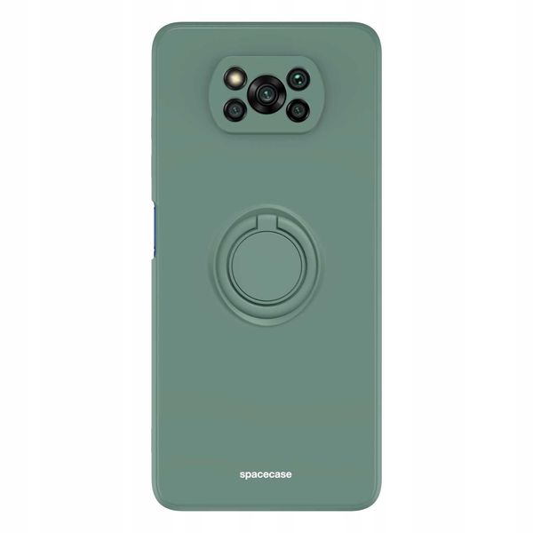 Spacecase Silicone Ring Poco X3 Pro/Nfc Dark Green zdjęcie 7