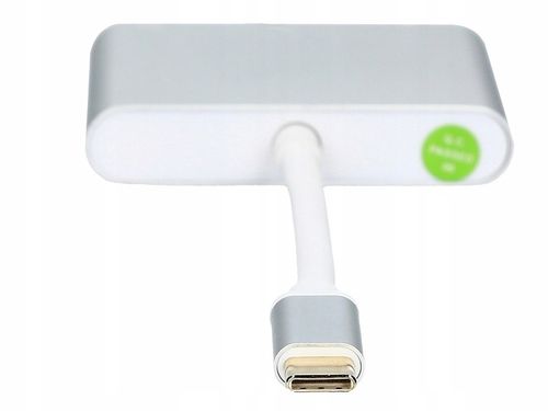 ADAPTER USB C HDMI+USB 3.0+PD 4K HUB MacBook 3w1 na Arena.pl