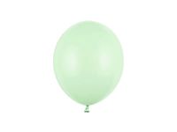 Balony pastelowe zielone pistacjowe strong, 23 cm 3 szt.