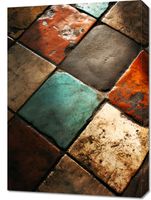 Obraz 50x70cm Ceramiczna Kompozycja
