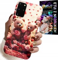 ETUI DO SAMSUNG GALAXY S20 PLUS - MISIE, LOVE YOU, SERCA WIELE WZORÓW CASE