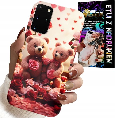 ETUI DO SAMSUNG GALAXY S20 PLUS - MISIE, LOVE YOU, SERCA WIELE WZORÓW CASE na Arena.pl