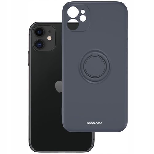 ETUI MATOWE DO IPHONE 11 SPACECASE SILICONE RING SILIKONOWE + SZKŁO na Arena.pl