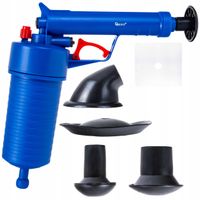 pistolet do przepychania przepychacz do rur wc toalet do udrażniania geko