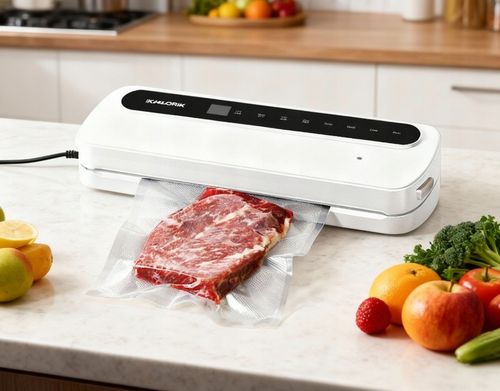 ZGRZEWARKA PRÓŻNIOWA DO ŻYWNOŚCI PAKOWARKA 110W ZESTAW WORKÓW XXL na Arena.pl