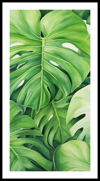 Plakat 50x100cm Tajemnice Liści zdjęcie 3
