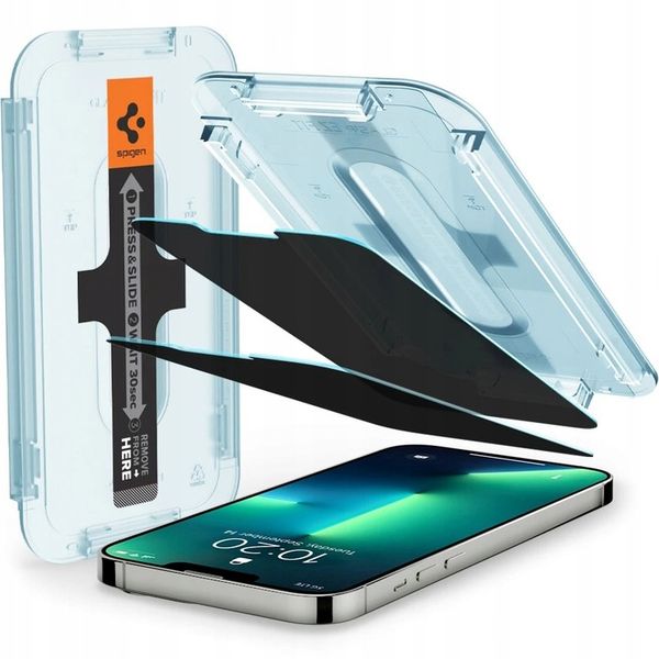 Szkło hartowane Spigen do iPhone 13 /Pro EZ PR 2P zdjęcie 1