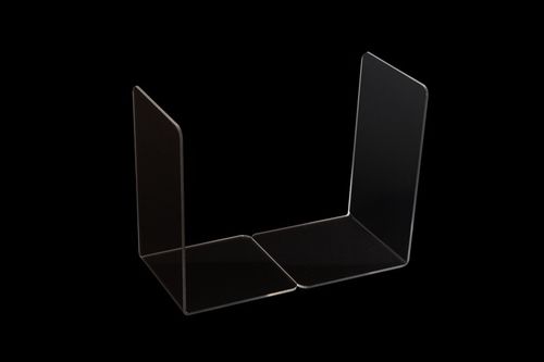 Podpórki do książek Stojak Plexi Przezroczyste 6 szt. grubość 3mm na Arena.pl