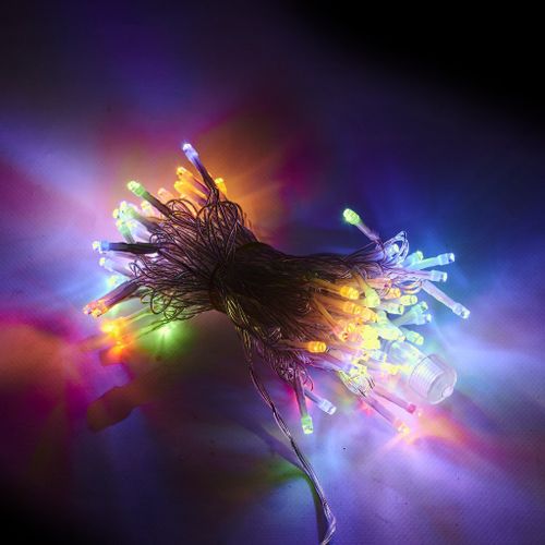 Lampki LED łańcuch 10m 100LED z pilotem na Arena.pl