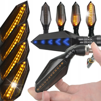 2X KIERUNKOWSKAZ LED MOTOCYKLA QUADA HOMOLOGACJA