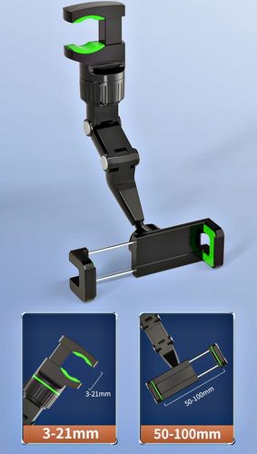 UCHWYT NA LUSTERKO WSTECZNE DO SMARTFONA REGULACJA na Arena.pl