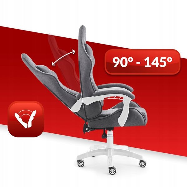 FOTEL GAMINGOWY DLA GRACZA BIUROWY HELL'S zdjęcie 8