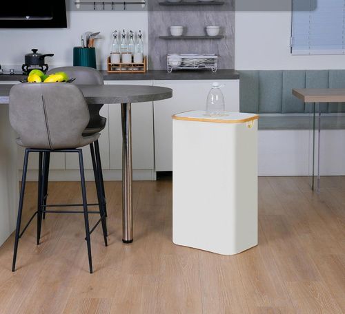 UŻYWANE  Pojemnik na butelki z kaucją iEGrow  z workiem beżowy na Arena.pl