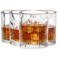 4x Szklanka do Whisky Drinków Napojów Zestaw Komplet Szklanek na Prezent