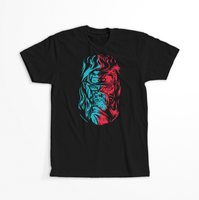 Koszulka Czarna Naruto / Boruto - WYBIERZ KOLOR KOSZULKI I FASON Męska 3XL