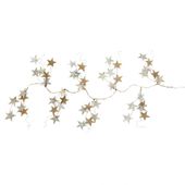 Świąteczna dekoracja gwiazdki 1,5m 20 LED 0,8W ciepła