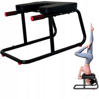 KRZESŁO STOŁEK INWERSYJNY DO ĆWICZEŃ JOGI STANIA NA GŁOWIE + MATA ANTYPOŚL.