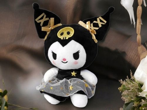 Maskotka Hello Kitty Pluszowa Kuromi Kotek Pluszak Przytulanka Duża 35cm na Arena.pl