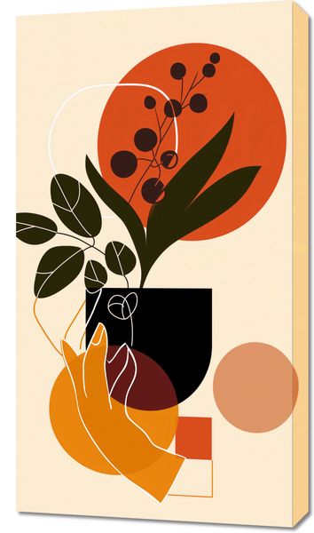 Obraz 50x90cm Dotyk Naturalności zdjęcie 1