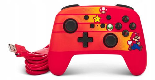 Gamepad PowerA Enhanced Speedster Mario do Nintendo Switch Przewodowy na Arena.pl