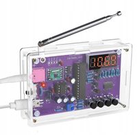 Radio FM Cyfrowy Wyświetlacz z Obudową Diy Kit
