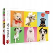 PUZZLE 500 Psy / Trefl 37378