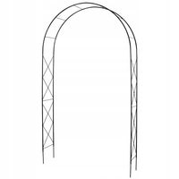 PERGOLA METALOWA OGRODOWA ŁUK NA KWIATY RÓŻE 255cm