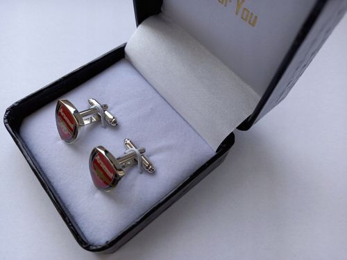 Spinki do mankietów koszuli dla kibica Arsenal na Arena.pl