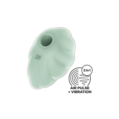 Ssący masażer do Łechtaczki Satisfyer Cloud Dancer Kolor Zielony na Arena.pl