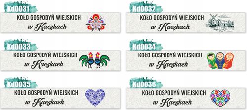 BANER plandeka 150x30 oczkowany Koło Gospodyń Wiejskich KGW twoja nazwaLOGO na Arena.pl