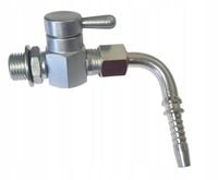 KRAN KRANIK PALIWA C360 C330 NIECIEKNĄCY Z KOLANKIEM MORGA