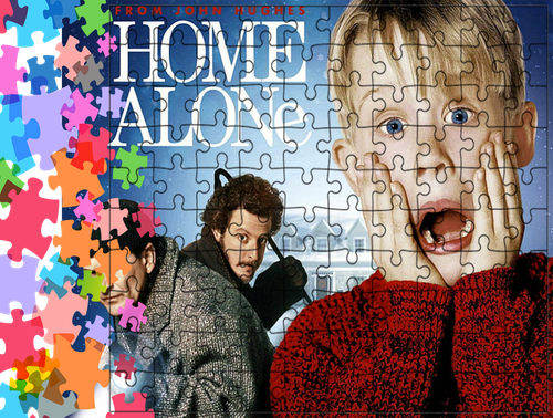 Puzzle tradycyjne - Kevin sam w Domu - Home Alone 1,2 na Arena.pl